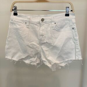 Hudson Jeans Gemma Denim Shorts - Sz 27 White
